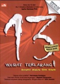 13 Wasiat Terlarang! Dahsyat dengan otak kanan.