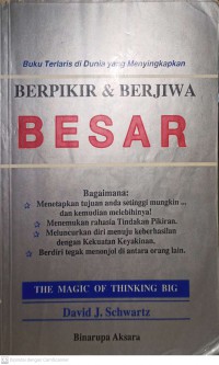 Berpikir dan Berjiwa Besar