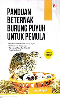 Panduan Beternak Burung Puyuh Untuk Pemula