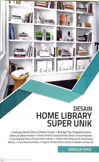 Desain Home Library Super Unik
