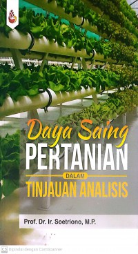 Daya Saing Pertanian dalam Tinjauan Analisis