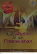 Marketing For Teens, Cara Mudah Belajar Pemasaran