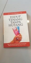 Hidup tenang tanpa hutang