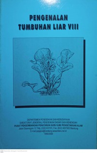 Pengenalan Tumbuhan Liar viii