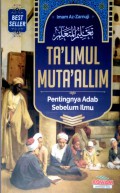 Ta'Limul Muta'allim Pentingnya Sebelum ILmu