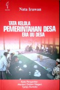 Tata Kelola Pemerintahan Desa Era UU Desa