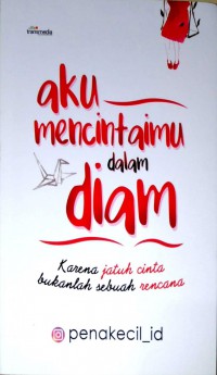 Aku mencitaimu dalam diam : karena jatuh cinta bukanlah sebuah rencana