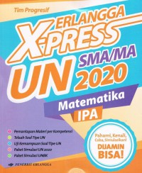 Erlangga X-Press UN SMA/MA 2020 Matematika IPA